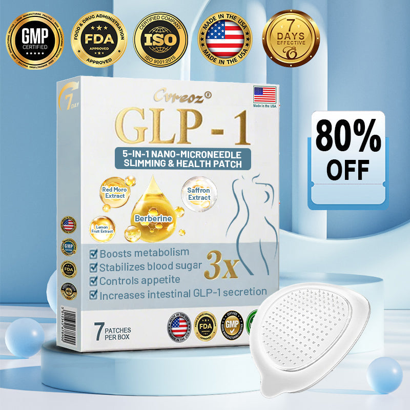 💎 Cvreoz® GLP-1 five-in-one NANO MICRONEEDLE Slimming & Health PATCHES(Zero Pain, 24/7 Release | Lose 20lbs FAST | 90% Sugar Drop | )