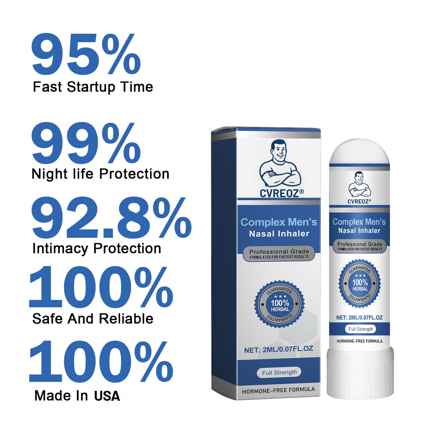 💎 Cvreoz® Nasal Inhaler | Fast results in 5 Minutes – No Pills!