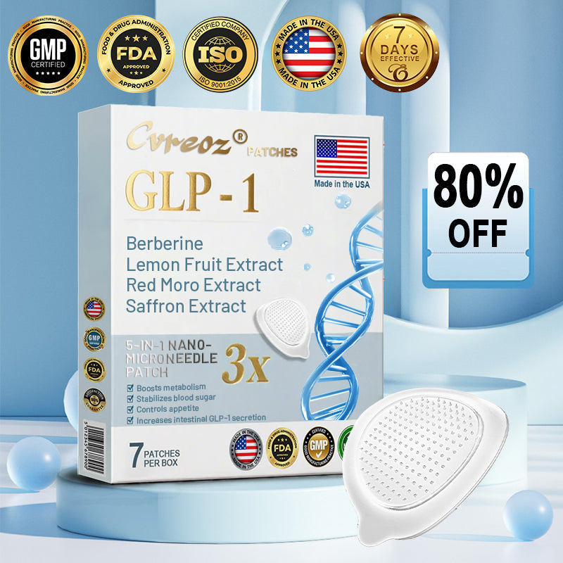 🚨 🚨FLASH SALE: Upgrade to VIP NOW – 50% Off ⏳ (Only 24 Hours Left!) 🔥-[Newly Upgraded Version] Cvreoz® 5-in-1 GLP-1 PATCHES