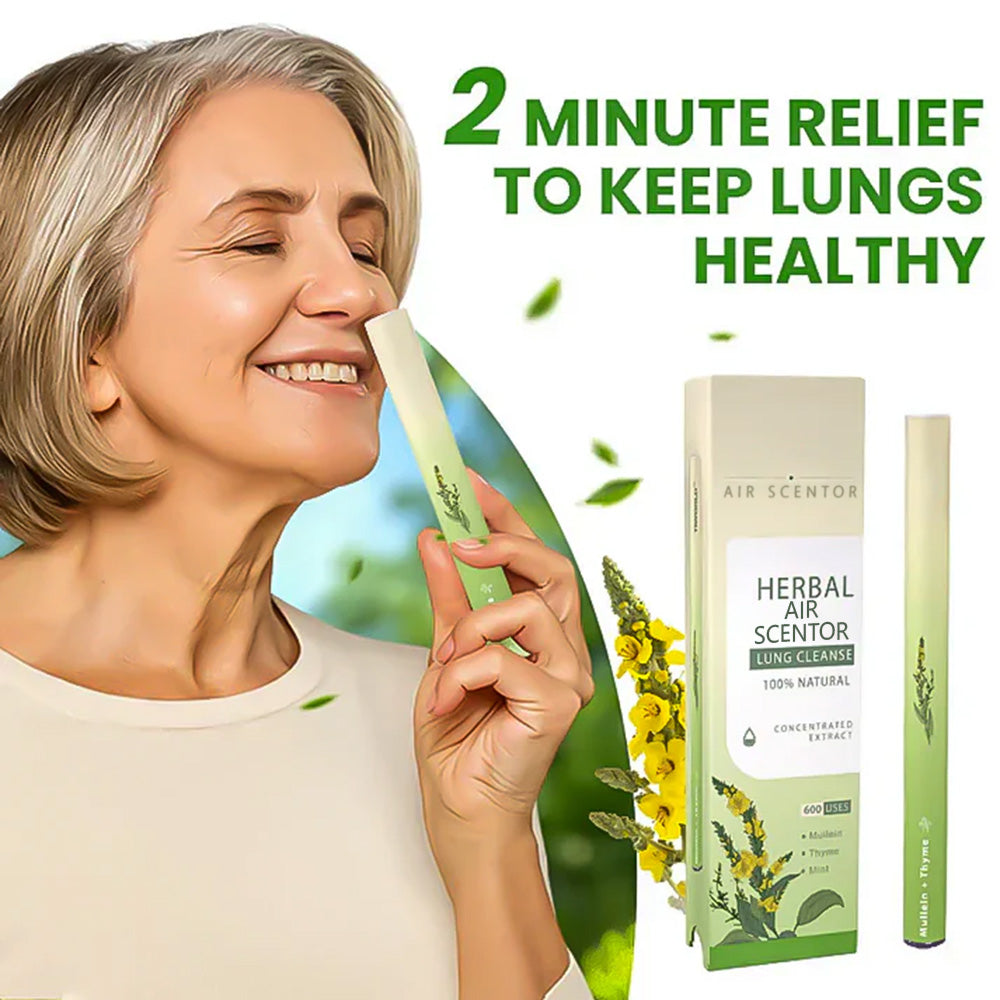 🔥Mullein Aroma Air Scentor – Relief for Cough, Congestion & Breathing Comfort2.0💝丨🐷001